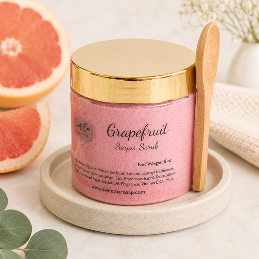 Grapefruit Sugar Scrub