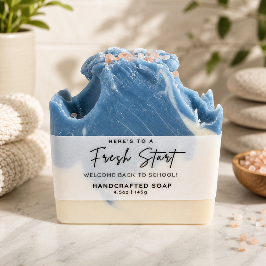 Here’s to a Fresh Start Custom Label